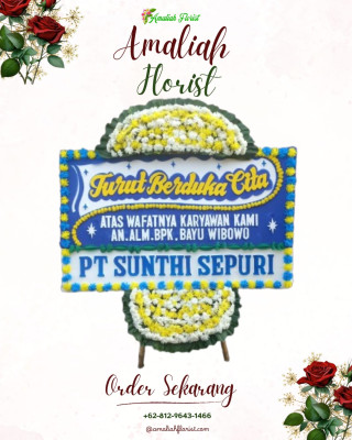Papan Bunga Duka di Sambaliung