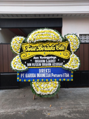 Papan Bunga Duka di Sambaliung