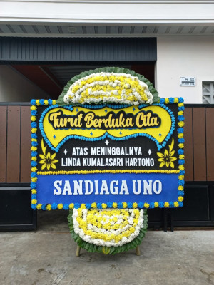 Papan Bunga Duka di Sambaliung